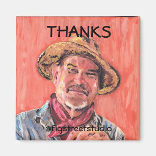 Íman Artista local, Obrigados, editar texto