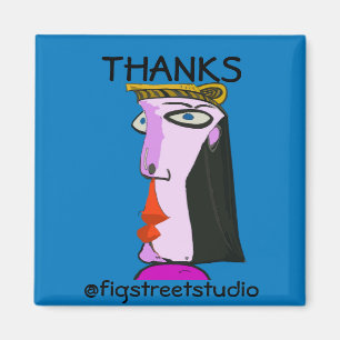 Íman Artista local, Obrigados, editar texto