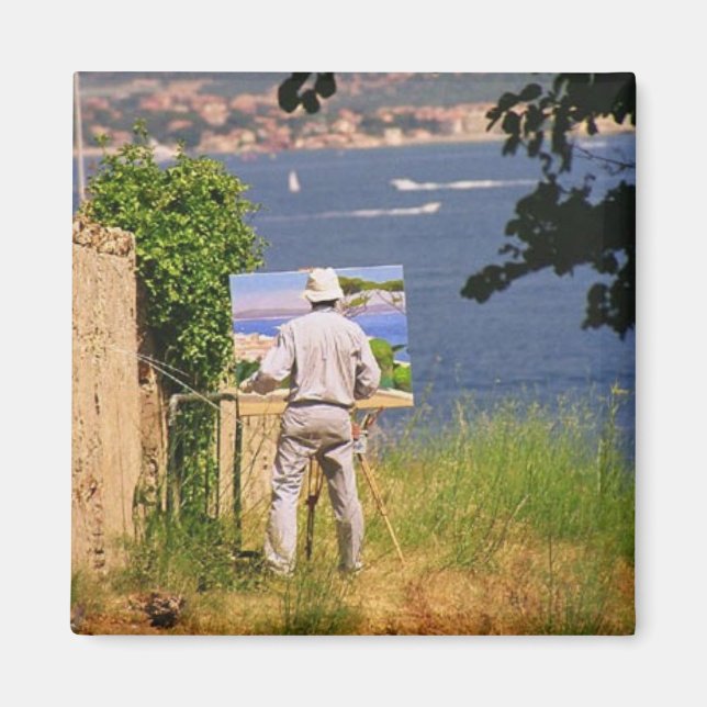 Íman Artista na Rua. (Frente)