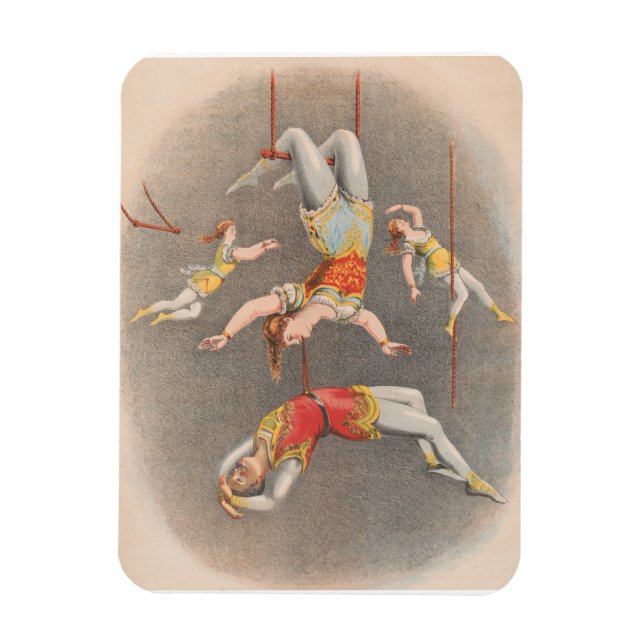 Íman Artistas De Trapeze Machos E Mulheres (Vertical)