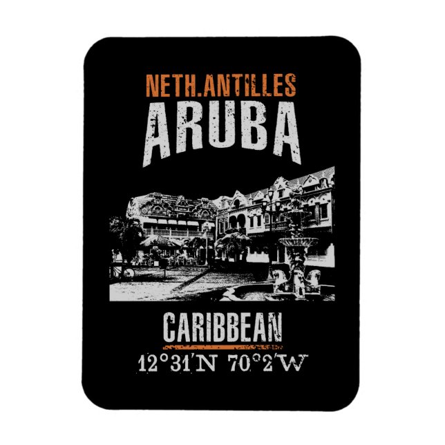 Íman Aruba (Vertical)