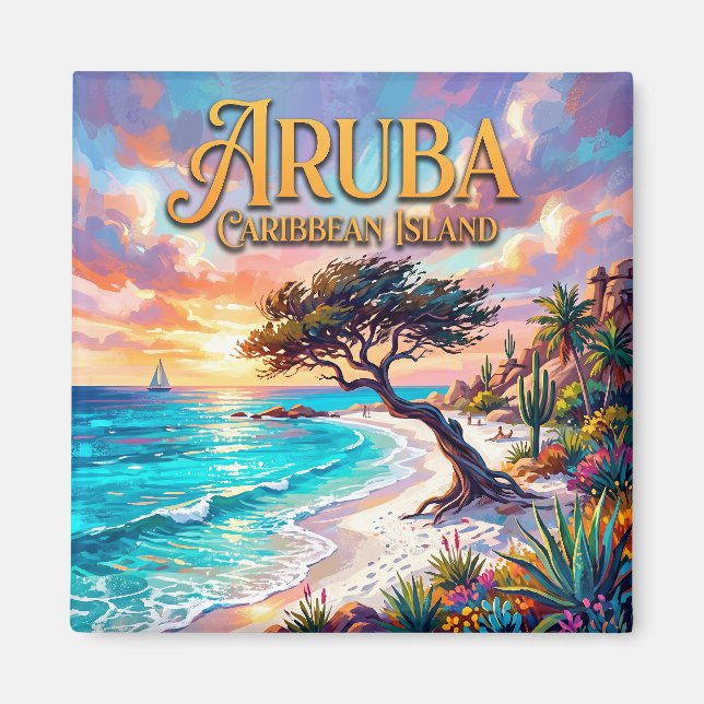 Íman Aruba (Frente)