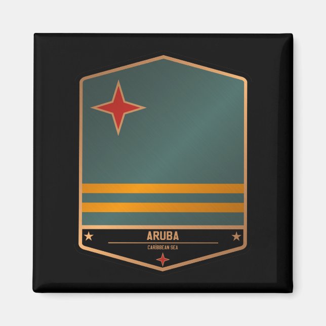 Íman Aruba (Frente)