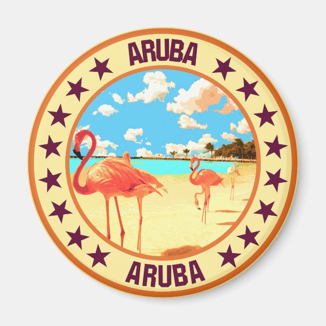 Íman Aruba (Frente)