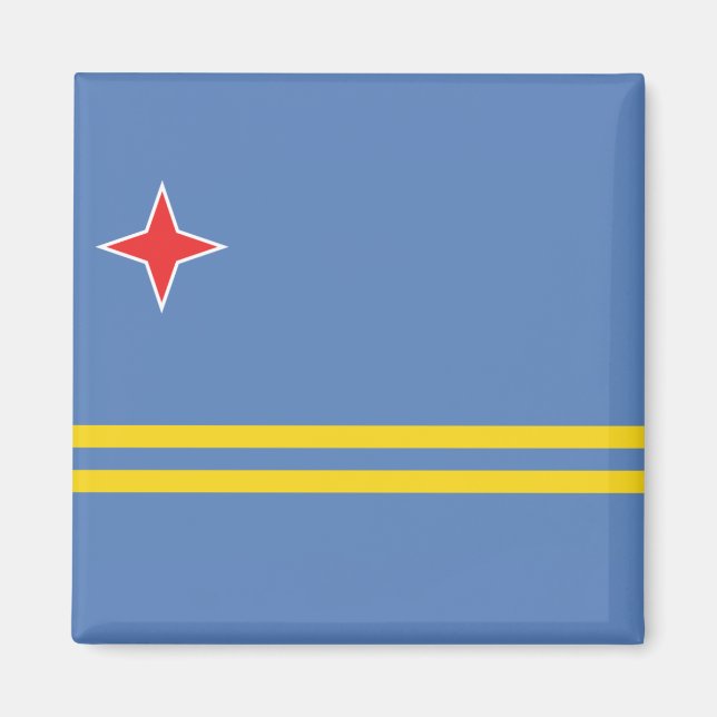 Íman aruba (Frente)