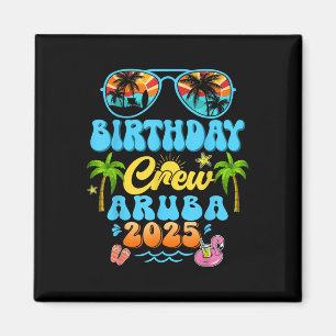 Íman Aruba Birthday Crew Vacation Cruise 2025 Summer Gr