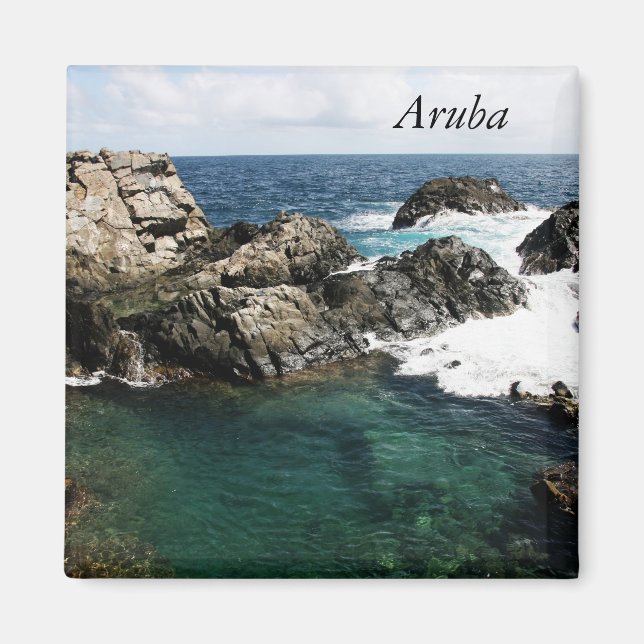 Íman Aruba, piscina natural (Frente)