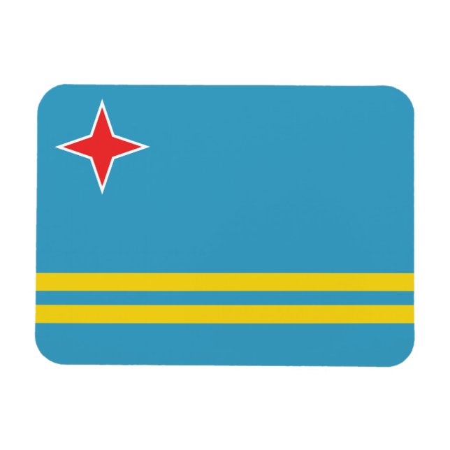 Íman Aruba Sinalizador Premium Magnet (Horizontal)