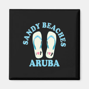 Íman Aruba Vacation Sandy Beaches I Heart Sacudir Fops