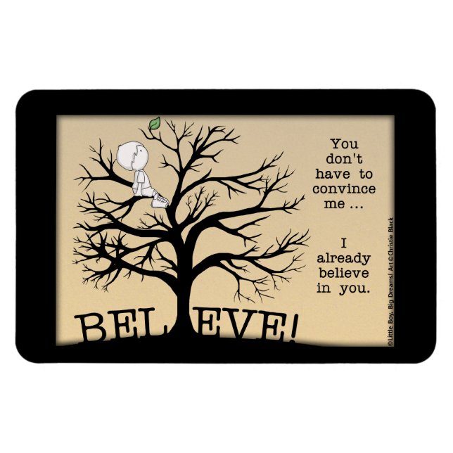 Íman Árvore Blooming (Horizontal)