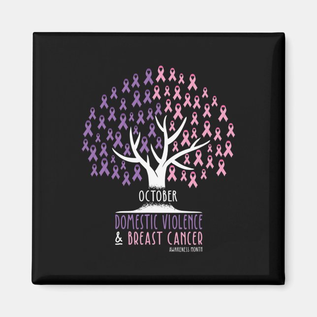 Íman Árvore - Cancer Da Mama E Awarene Da Violência Dom (Frente)