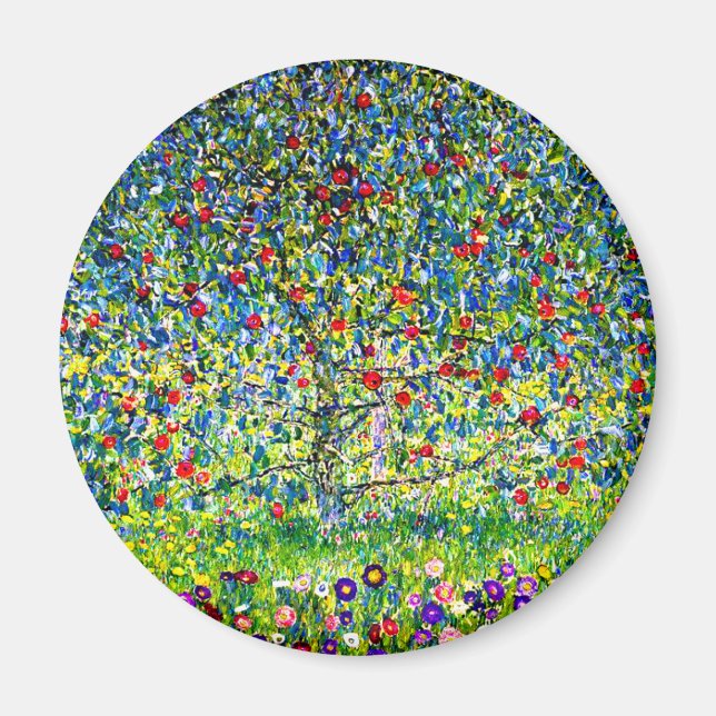 Íman Árvore da Apple Gustav Klimt (Frente)