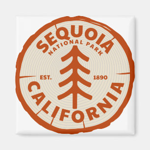 Íman Árvore da Califórnia do Parque Nacional Sequoia