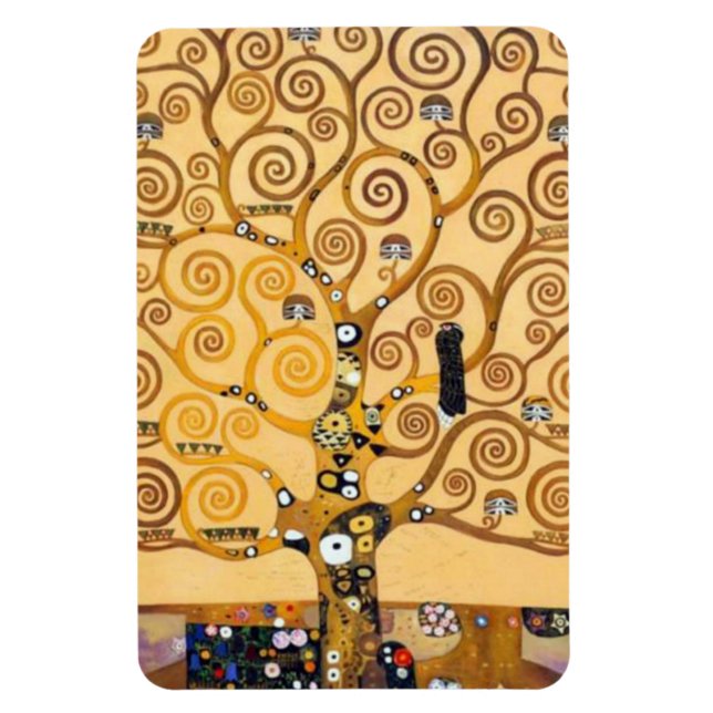 Íman Árvore da Vida Gustav Klimt (Vertical)