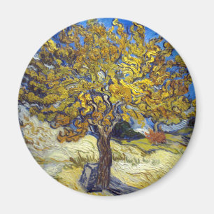 Íman Árvore de Amora de Van Gogh Impressionismo Arte