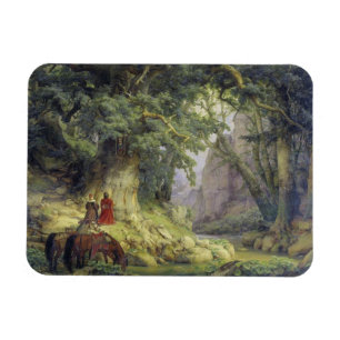 Íman Árvore de Carvalho de Mil Anos (por Karl Lessing)