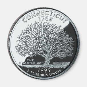 Íman Árvore de Carvalho do Quarto Trimestre do Estado d