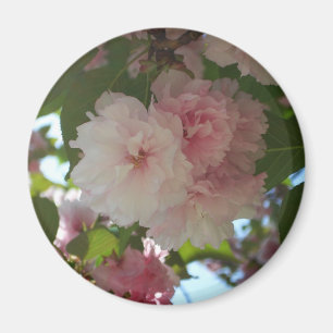 Íman Árvore de cereja I Primavera Floral com duas flor