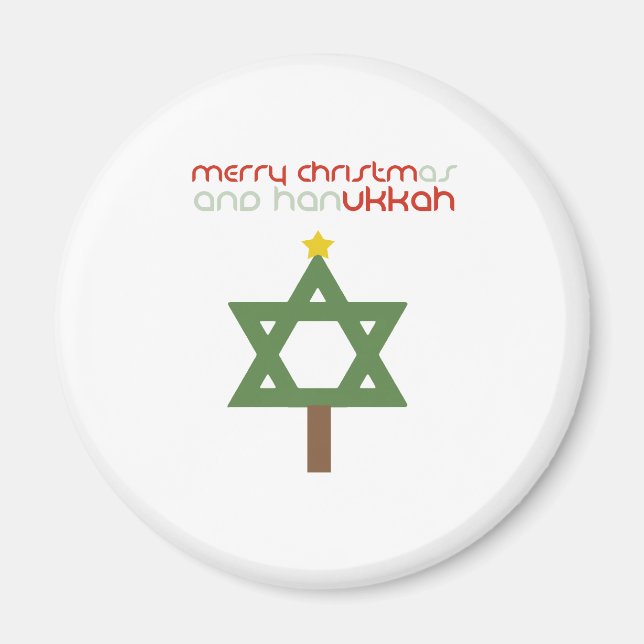 ÍMAN ÁRVORE DE CHRISTMUKKAH (Frente)