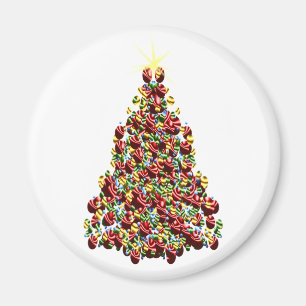 Íman Árvore de inverno de Natal de Férias Decorada