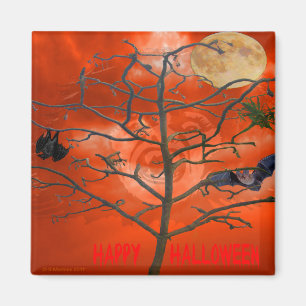 Íman Árvore de morto entre um Magnete de Céu Assustador