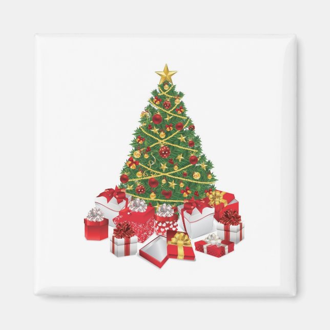 Íman Árvore de Natal (Frente)