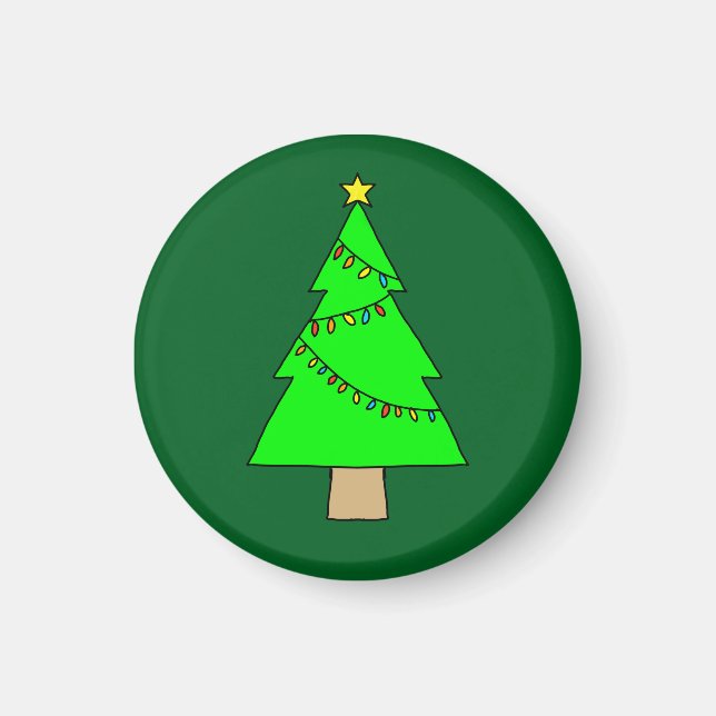 Íman Árvore de Natal (Frente)