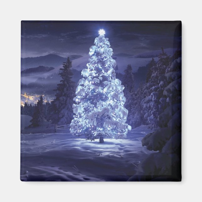 Íman Árvore de Natal (Frente)