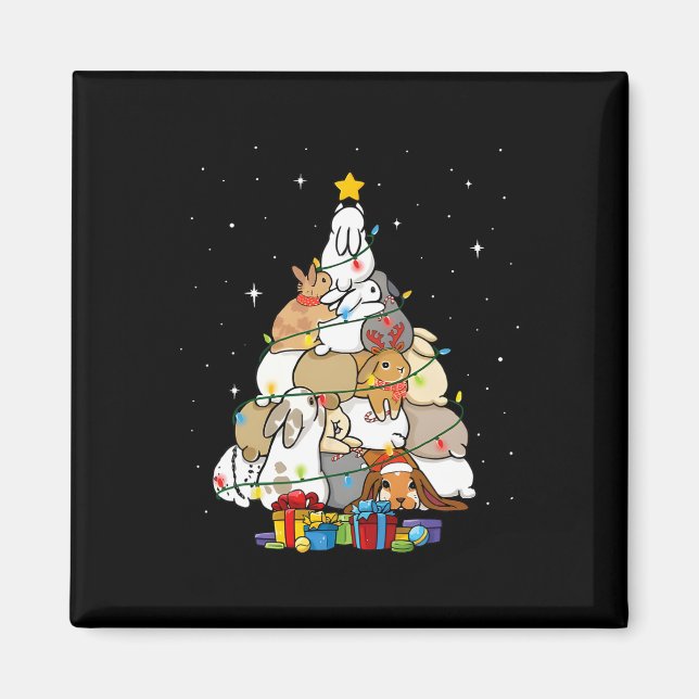 Íman árvore de natal bonitinha (Frente)