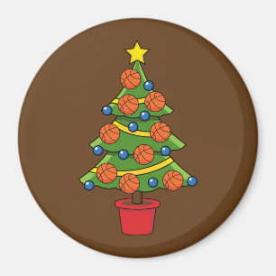 Íman Árvore de Natal de basquetebol
