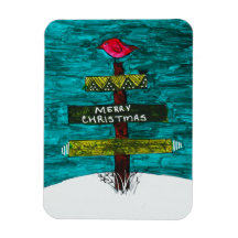 Árvore de Natal de Palete com um Íman de pássaro v