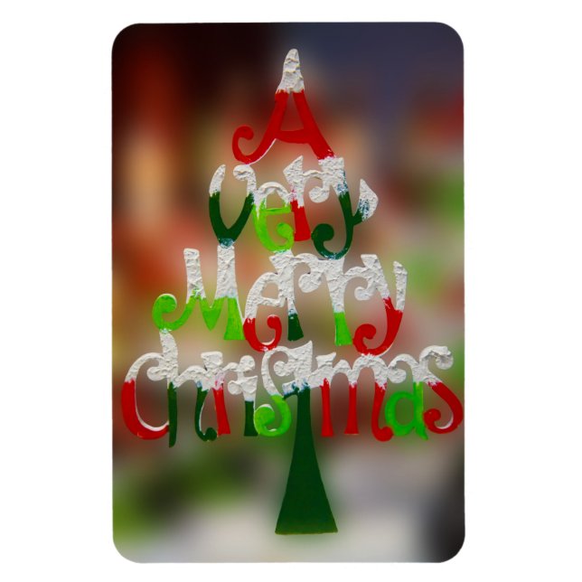 Íman Árvore de Natal Deseja (Vertical)