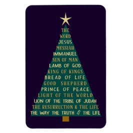 Íman Árvore de Natal dos Nomes de Jesus