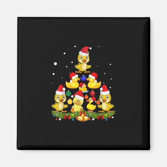 Íman Árvore de Natal Duck (Frente)