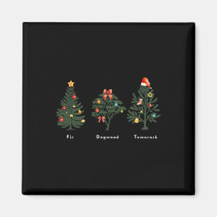 Íman Árvore de Natal Engraçada Anti Trump Mensagem Ocul