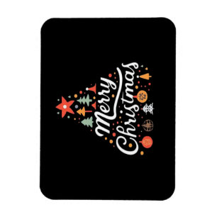 Íman Árvore de Natal Feliz Natal Clássico