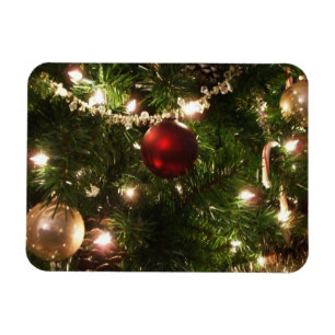 Íman Árvore de Natal I Feriado Verde Bonito e Vermelho