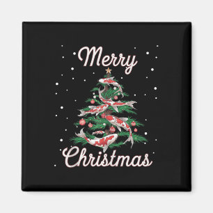 Íman Árvore de Natal Koi Fish Xmas Tree Koi Carp