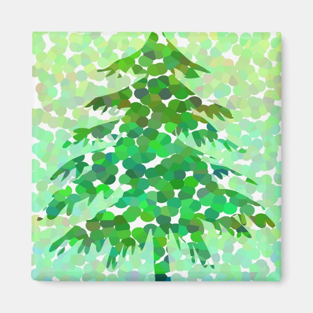 Íman Árvore de Natal - Magnet (Frente)