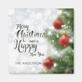 Íman Árvore de Natal Merry Personalizada | Magnet