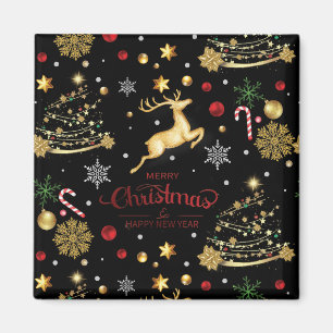 Íman Árvore de Natal Red Merry