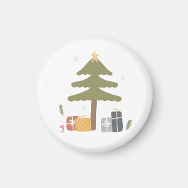 Íman Árvore de Natal Scandi do Partido Nórdico