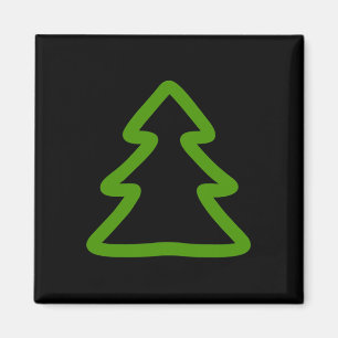 Íman Árvore de Natal Simples