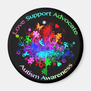 Íman Árvore do Autismo no Espectro