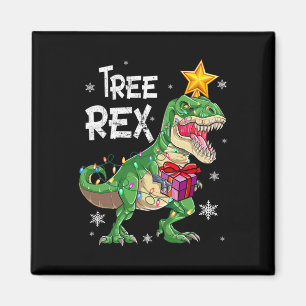 Íman Árvore do Dinossauro de Natal Rex Pajamas Homens M