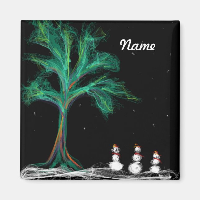 Íman Árvore do ímã + Suavização (Frente)