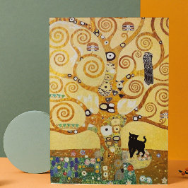 Íman Árvore Dourada da Vida Arte – Klimt Art Nouveau