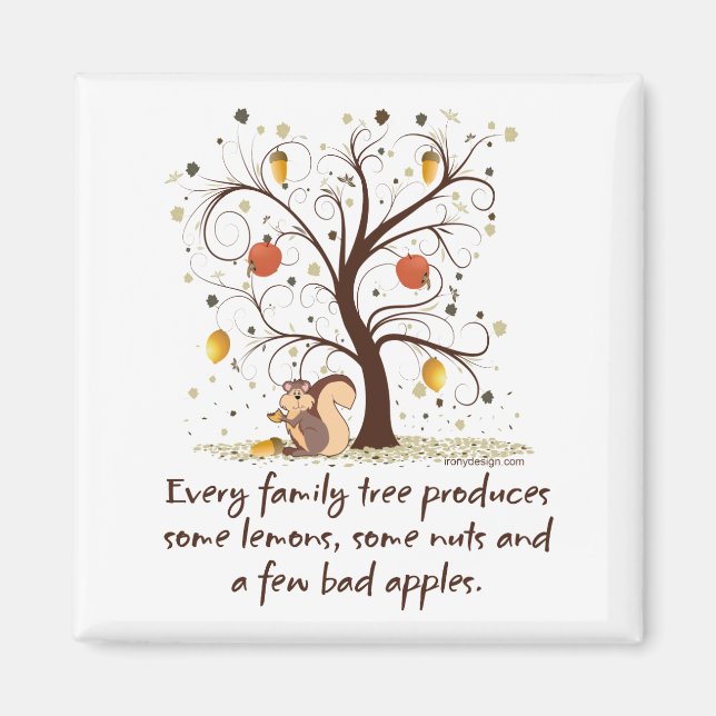 Íman Árvore Familiar (Frente)