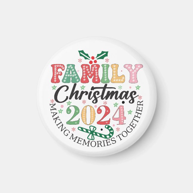 Íman Árvore Feliz de Natal (Frente)