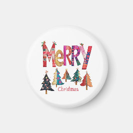 Íman Árvore Feliz de Natal